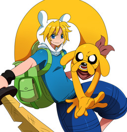 2014 adventure_time anthro canine digital_media_(artwork) dog duo finn_the_human human jake_the_dog male mammal smile sssonic2 sword weapon
Rating: Safe
Score: 14
User: Robinebra
Date: October 14, 2014 2014 adventure_time anthro canine digital_media_(artwork) dog duo finn_the_human human jake_the_dog male mammal smile sssonic2 sword weapon
Rating: Safe
Score: 14
User: Robinebra
Date: October 14, 2014