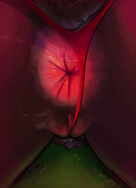 anthro anus bodily_fluids butt clothing female genitals pubes pussy red_clothing red_thong red_underwear solo sweat sweatdrop thick_thighs thong underwear pepperuranus warhammer_(franchise) mammal murid murine rat rodent skaven animated hi_res no_sound short_playtime webm