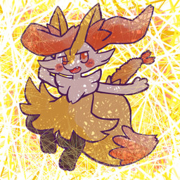ambiguous_anthro ambiguous_gender anthro biped blush blush_stickers cute_fangs digitigrade dipstick_tail fangs food front_view looking_at_viewer markings object_in_tail open_mouth open_smile pose shrimp_(food) simple_background smile snout solo tail tail_markings teeth annyui0611 nintendo pokemon braixen canid generation_6_pokemon mammal pokemon_(species) 1:1 2025 digital_drawing_(artwork) digital_media_(artwork) full-length_portrait hi_res japanese_description portrait translated_description
