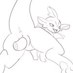 1:1 2d_animation animated anus black_and_white cute_fangs disembodied_penis doggystyle duo eeveelution female feral feral_penetrated frame_by_frame from_behind_position generation_1_pokemon genitals happy legs_up lifted looking_pleasured male male/female monochrome nintendo nry on_model penetration penis plump_labia pokemon pokemon_(species) pussy sex short_playtime sketch smile solo_focus tail vaginal vaginal_penetration vaporeon y_anus