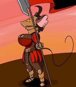 ahoge anthro armor armwear big_breasts breasts cleavage cleavage_overflow clothed clothed_anthro clothed_female clothing ear_piercing ear_ring female female_anthro footwear guard hair headgear helmet holding_object holding_weapon medieval melee_weapon notched_ear piercing ring_piercing solo sword tail thin_tail weapon wearing_helmet fennecwf gwen_geek gwen_martin mammal mouse murid murine rodent 2025 digital_media_(artwork) hi_res
