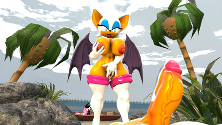 ambiguous_penetration anthro aroused beach big_breasts big_penis boat bodily_fluids breast_fondling breast_play breasts cum erection fangs female fondling genital_fluids genitals group half-closed_eyes hand_on_breast leaking_cum male membrane_(anatomy) membranous_wings mostly_offscreen_character narrowed_eyes penetration penis rubbing_vulva sea seaside smile teeth thick_thighs vehicle water watercraft wings plumenjoyer sega sonic_the_hedgehog_(series) amy_rose miles_prower rouge_the_bat shadow_the_hedgehog bat canid canine eulipotyphlan fox hedgehog mammal red_fox true_fox 16:9 3d_(artwork) digital_media_(artwork) hi_res widescreen