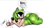 anthro big_butt breast_squish breasts butt ear_piercing electronics female huge_butt lying nude on_front phone piercing solo squish thick_thighs wide_hips simoncross idw_publishing sega sonic_the_hedgehog_(comics) sonic_the_hedgehog_(idw) sonic_the_hedgehog_(series) surge_the_tenrec afrosoricid mammal tenrec 3:2