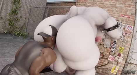 anal animal_mask anthro balls big_balls big_butt bracelet butt collar duo genitals jewelry male male/male mask moobs musclegut muscular nude nude_anthro oral outside_sex pup_mask rimming sex size_difference slightly_chubby sound_effects spiked_bracelet spiked_collar spikes tail white_body sound_warning t-bone589 lamestlane_(va) reptilligator_(modeler) wolke_(modeler) domino_(midnighthossman) bear giant_panda human mammal 2026 3d_(artwork) 3d_animation animated digital_media_(artwork) short_playtime sound video