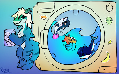 female humor silly aquatic fish shark hi_res