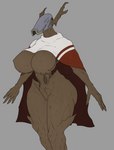 big_breasts bottomless breasts brown_body cape cape_only clothed clothing female grey_background huge_breasts mostly_nude nipples not_furry plant simple_background solo standing tree wide_hips wood wooden_body methados gunfire_games gunfire_games'_the_ashes_(franchise) remnant:_from_the_ashes shrike_(the_ashes) elemental_creature flora_fauna root_(the_ashes) treant featureless_(disambiguation) 2019 absurd_res digital_media_(artwork) hi_res portrait three-quarter_portrait