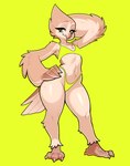 4_toes anisodactyl anthro avian_feet beak bra closed_smile clothed clothed_anthro clothed_female clothing countershade_face countershade_torso countershading eyelashes feather_hair feathers feet female female_anthro flat_chested green_background green_eyes hand_behind_head hand_on_hip hand_on_own_hip highleg highleg_panties highleg_underwear looking_at_viewer mouth_closed navel negative_space non-mammal_navel panties pseudo_hair scuted_feet scutes simple_background skimpy slim slim_anthro slim_female smile smiling_at_viewer solo standing tail tail_feathers talons tan_body tan_countershading tan_feathers thick_eyelashes thick_thighs toes underwear wide_hipped_anthro wide_hipped_female budoti morale avian barn_owl bird owl tyto tytonid 2025 absurd_res digital_drawing_(artwork) digital_media_(artwork) english_description full-length_portrait hi_res portrait