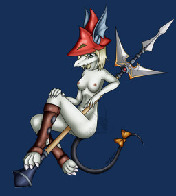 accessory anthro areola blonde_hair blue_eyes bow_(feature) bow_accessory bow_ribbon breasts claws clothing female fur furgonomics grey_body grey_fur hair hat headgear headwear legwear looking_at_viewer melee_weapon mostly_nude navel nipples pink_nipples polearm ribbons simple_background smile solo spear tail tail_accessory tail_bow tail_ribbon text toe_claws transparent_background weapon white_claws mancoin final_fantasy final_fantasy_ix square_enix freya_crescent burmecian mammal rodent 2015 alpha_channel english_text signature watermark