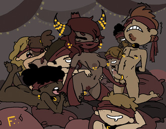 balls bisexual blindfold breasts cock_ring collar crown dark_skin demon drooling facial_hair female female/female froockles group group_sex hair handjob horn human licking male mammal orgy penis piercing pillow princess pubes pussy red_hair royalty saliva sex shaking smile tongue tongue_out towergirls trembling veil
Rating: Explicit
Score: 4
User: ROTHY
Date: January 16, 2015 balls bisexual blindfold breasts cock_ring collar crown dark_skin demon drooling facial_hair female female/female froockles group group_sex hair handjob horn human licking male mammal orgy penis piercing pillow princess pubes pussy red_hair royalty saliva sex shaking smile tongue tongue_out towergirls trembling veil
Rating: Explicit
Score: 4
User: ROTHY
Date: January 16, 2015