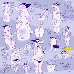 anthro anus areola balls belly biped bodily_fluids breasts clothing collar cum dripping ejaculation erection feet flaccid foreskin genital_fluids genitals gynomorph gynomorph_anthro horn humanoid_feet humanoid_genitalia humanoid_penis intersex intersex_anthro long_ears navel nipples oral oral_penetration panties penetration penis plantigrade precum precum_drip purple_body shaking silly_face solo spiked_collar spikes sweat tail tongue tongue_out trembling underwear unretracted_foreskin lilacfluffygoat lilac_(lilacfluffygoat) boss_monster_(undertale) bovid caprine goat mammal 1:1 aliasing binary_drawing digital_drawing_(artwork) digital_media_(artwork) hi_res trans_(lore) trans_woman_(lore)