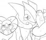 <3 ambiguous_gender amphibian balls blush chesnaught chest_tuft duo erection feral foshopixie frog fur greninja male nintendo penis pokémon precum spikes tuft uncut video_games
Rating: Explicit
Score: 4
User: RumbaBeats
Date: February 25, 2014