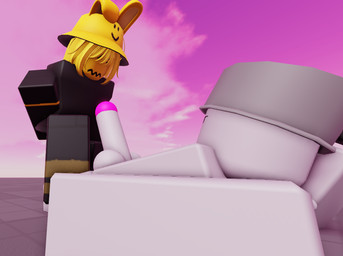 female human_on_human intraspecies male male/female not_furry screencap standing_on_another afurry175 roblox human mammal robloxian