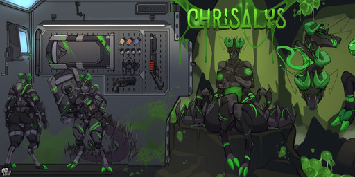 2_toes 4_arms 6_arms 6_eyes animal_genitalia antennae_(anatomy) anthro anus areola armor armwear barefoot bedroom_eyes belly big_breasts bioluminescence black_body breasts cave clawed_hands claws cloaca cloacal cloacal_penis cloacal_piercing close-up clothed clothing crossed_arms curved_horn digitigrade dripping egg egg_sac ejaculation erection exoskeleton explosives fangs feet finger_claws fingers from_behind_position from_front_position furgonomics furry-specific_piercing gas_mask gauntlets genital_piercing genitals gloves glowing green_areola green_belly green_claws green_eyes green_horn green_nipples green_teeth green_tongue grenade gun gun_rack gun_wall gynomorph half_mask handgun hands-free handwear heavy_armor hindpaw holding_object holding_shield horn huge_breasts insect_tail intersex intersex_anthro laboratory long_tail long_tongue looking_at_viewer looking_pleasured mantis_arms markings mask mouth_closed multi_arm multi_eye multi_limb narrowed_eyes neck_protection nipples non-mammal_breasts nude open_mouth oviposition ovipositor ovipositor_penis pawpads paws penile_spines penis penis_tentacles piercing pincer_tail pincerstongue_piercing pistol plate_armor plated_scales pose puffy_anus ranged_weapon riot_gear riot_shield seductive sex shell_(projectile) shield shotgun shotgun_shell simple_background sitting slime slime_drip smile smiling_at_viewer smug smug_expression smug_eyes smug_face smug_grin solo standing tactical_gear tactical_gloves tail tattoo teeth tentacles text thick_thighs toe_claws toes tongue tongue_out tongue_piercing translucent translucent_belly tribal tribal_markings tribal_tattoo unusual_anatomy unusual_genitalia upside_down weapon mrwhitebear chrysalis_(za121) arthropod centipede hybrid insect myriapod 2025 absurd_res colored digital_media_(artwork) hi_res model_sheet url