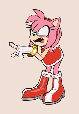 accessory angry anthro biped black_nose clothed clothed_anthro clothed_female clothing conjoined_eyes cute_fangs dress eyelashes fangs female female_anthro footwear fully_clothed fully_clothed_anthro fully_clothed_female gesture glistening glistening_eyes gloves green_eyes hair hair_accessory hairband hand_gesture handwear headband iris no_pupils open_mouth pink_hair pointing red_clothing red_dress red_footwear red_hairband red_headband red_shoes shoes simple_background solo standing tail teeth white_clothing white_gloves white_handwear lettuce_(artist) sega sonic_the_hedgehog_(series) amy_rose eulipotyphlan hedgehog mammal 2022 digital_media_(artwork) hi_res