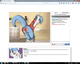 adolescent anthro anus backsack balls bed bedroom briefs butt cam_show chair chat_box clothed clothing detailed_background furniture genitals gesture good_boy gui hand_gesture inside livestream looking_back male middle_finger office_chair partially_clothed perineum presenting presenting_hindquarters raised_tail shirt shota solo spank_marks tail text tongue tongue_out topwear underwear underwear_down young toybadgers island_(character) mammal mustelid otter 5:4 english_text
