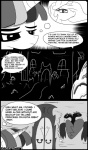 building comic door dragon english_text equid equine female feral friendship_is_magic fur greyscale hair hasbro hi_res horn house mammal monochrome my_little_pony mythological_creature mythological_equine mythological_scalie mythology princess princess_celestia_(mlp) royalty scalie story text tiarawhy twilight_sparkle_(mlp) unicorn