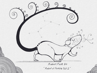 ambiguous_gender canis_major_(constellation) claws constellation eyes_closed feet feral fractal fur long_tail quadruped rat_tail simple_background snout solo tail toe_claws toes whiskers gompami mammal mouse murid murine rodent 2026 4:3 hi_res