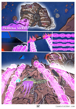 asteroid cliffs explosion facility laser laser_beam mine not_furry police rock ship spacecraft vehicle watercraft badaspen cosmic_caliber absurd_res comic hi_res