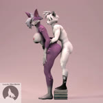 1:1 3d_(artwork) 5_fingers ambiguous_penetration animated anthro anthro_penetrated bat bat_(petruz) big_breasts black_body black_fur blue_eyes bouncing_breasts breasts canid canine digital_media_(artwork) duo female female_penetrated fingers fox fur gloves_(marking) hair happy height_assist high_framerate larger_female leaning leaning_forward leg_markings leo_(domibun) luciamaribela male male/female male_penetrating male_penetrating_anthro male_penetrating_female mammal markings multicolored_body multicolored_fur nipples no_sound nude penetration petruz_(copyright) pink_body pink_eyes pink_fur pink_nipples sex short_playtime simple_background size_difference smaller_male socks_(marking) source_filmmaker standing standing_sex tail two_tone_body two_tone_fur warfare_machine webm white_body white_fur white_hair