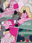 3:4 anal anal_penetration animal_genitalia animal_penis balls bodily_fluids breaking_the_fourth_wall comic cum cum_in_mouth cum_inside cunnilingus cutie_mark dialogue double_penetration earth_pony english_text equid equine equine_genitalia equine_penis erection eyewear fan_character fellatio female feral friendship_is_magic genital_fluids genitals glasses group hasbro hi_res horse inside male male/female mammal my_little_pony night oral oral_penetration penetration penile penis pinkie_pie_(mlp) plant pony pussy sex shenhibiki tail text tongue tree vaginal vaginal_penetration wood xxskyxx