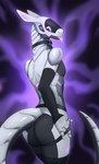 abstract_background anthro butt clothing jockstrap machine male mostly_nude solo tongue tongue_out underwear david_morston silica_(forktongue) robot robot_anthro synth_(vader-san) hi_res