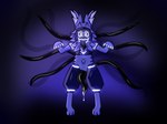 >:3 animal_genitalia anthro big_penis black_penis black_tentacles blue_body blue_fur bodily_fluids cum cum_drip cum_on_own_penis cum_on_penis cum_on_self dripping erection floating fur genital_fluids genitals long_tongue machine male nude open_mouth penis protogen_armor protogen_face protogen_visor screen screen_face simple_background smile solo tapering_penis tentacle_tongue tentacles tongue tongue_out tanza3d tentel_(tanza3d) protogen 2025 digital_drawing_(artwork) digital_media_(artwork) hi_res