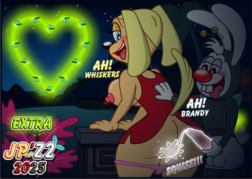 anthro big_breasts blue_eyes blush bodily_fluids breasts clothed clothing cum cum_in_vagina cum_inside cum_string duo erection female fur genital_fluids genitals heart_symbol holidays interspecies male male/female night nipples open_mouth penetration penis pink_nipples sex teeth tongue tongue_out vaginal vaginal_penetration vulva jaimeprecoz2 brandy_and_mr._whiskers disney disney_channel toon_disney brandy_harrington mr._whiskers arthropod beetle canid canine elateroid firefly insect lagomorph leporid mammal rabbit hi_res