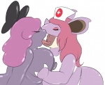 anthro breast_fondling breast_play breasts duo eyes_closed female female/female fondling french_kissing hair hand_on_breast humanoid_on_anthro kissing licking_tongue nurse pink_hair purple_body purple_hair purple_skin simple_background tongue white_background conditional_dnp erobos nintendo pokemon tanya_(mcnasty) generation_1_pokemon goo_creature goo_humanoid humanoid muk nidoqueen pokemon_(species) 2014