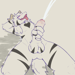 anthro balls big_penis biped blush bodily_fluids cum ejaculation erection foreskin fur genital_fluids genitals humanoid_genitalia humanoid_penis looking_pleasured lying male male_anthro masturbation nude on_back penile penile_masturbation penis solo tail tongue tongue_out white_body white_fur mrfalco undertale undertale_(series) asriel_dreemurr_(god_form) bovid caprine goat mammal 1:1 absurd_res hi_res