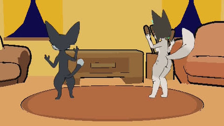 alcohol anthro beverage chair container cup curtains_open dancing drinking_glass duo female furniture glass glass_container glass_cup long_ears male music night parody paws reeds rug table tail window wine wine_glass cake3d deltarune microsoft ori_(series) the_ol'_jitterbug_(meme) undertale_(series) xbox_game_studios kio_(moki) canid canine canis mammal moki_(species) wolf 16:9 animated low_res short_playtime sound webm widescreen