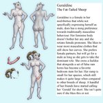 anthro breasts dildo dildo_in_pussy dildo_insertion double_dildo double_dildo_in_pussy double_dildo_insertion feeldoe feeldoe_in_pussy feeldoe_insertion female genitals horn multicolored_body nipples penetration pussy sex_toy sex_toy_in_pussy sex_toy_insertion solo standing strapon text two_tone_body vaginal vaginal_penetration zirilon bovid caprine mammal sheep 1:1 english_text hi_res model_sheet