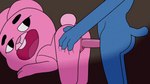 anthro blue_body blue_fur butt duo erection female female_penetrated fur genitals male male/female male_penetrating nude penetration penile penis pink_body pink_fur pussy sex vaginal vaginal_penetration young young_anthro tirildraws_(artist) cartoon_network the_amazing_world_of_gumball anais_watterson gumball_watterson domestic_cat felid feline felis lagomorph leporid mammal rabbit 16:9 animated hi_res loop short_playtime widescreen brother_(lore) brother_and_sister_(lore) incest_(lore) sibling_(lore) sister_(lore)