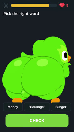 anal anal_penetration anthro anthro_penetrated audible_ejaculation backsack balls beak bedroom_eyes big_butt big_penis black_eyes bodily_fluids body_part_in_ass bouncing_butt butt butt_jiggle butt_slap duo ejaculation erection exclamation_point feathers from_behind_position gameplay_mechanics genital_fluids genitals green_body green_feathers half-closed_eyes hand_on_face hand_on_own_face heart_symbol hot_dogging huge_butt human_on_anthro human_penetrating human_penetrating_anthro human_penetrating_male interspecies jiggling looking_back looking_pleasured male male/male male_penetrated male_penetrating male_penetrating_anthro male_penetrating_male mascot multicolored_body multicolored_feathers narrowed_eyes orange_beak orgasm penetration penile penile_penetration penis penis_in_ass presenting presenting_hindquarters progress_bar question question_mark rear_view seductive sex slap slapping_own_butt slapping_self text text_box thick_thighs three-quarter_view throbbing throbbing_penis thrusting two_tone_body two_tone_feathers wide_hips bootydox duolingo duo_(duolingo) avian bird human mammal owl 2025 2d_animation 9:16 animated artist_name digital_media_(artwork) english_text hi_res long_playtime sound spanish_text url webm