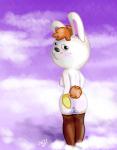 anthro anus breasts clothing female genitals gloves handwear leggings legwear nipples pussy short_stack solo spread_anus spreading yiffnotgif animal_crossing nintendo gabi_(animal_crossing) lagomorph leporid mammal rabbit 2018 hi_res