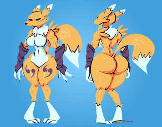 2017 angry angry_face anthro athletic big_breasts big_butt black_nose black_sclera blue_background blue_eyes breasts butt canine chest_tuft claws digimon digital_media_(artwork) dipstick_tail facial_markings featureless_breasts featureless_crotch female front_view fur hi_res looking_at_viewer mammal markings midriff mostly_nude multicolored_fur multicolored_tail muscular navel nude rear_view renamon simple_background sleeves standing thick_thighs tuft two_tone_fur under_boob voluptuous white_fur white_tail wide_hips wolftang yellow_fur yellow_tail
Rating: Questionable
Score: 5
User: DeadEndFriend
Date: September 25, 2017 2017 angry angry_face anthro athletic big_breasts big_butt black_nose black_sclera blue_background blue_eyes breasts butt canine chest_tuft claws digimon digital_media_(artwork) dipstick_tail facial_markings featureless_breasts featureless_crotch female front_view fur hi_res looking_at_viewer mammal markings midriff mostly_nude multicolored_fur multicolored_tail muscular navel nude rear_view renamon simple_background sleeves standing thick_thighs tuft two_tone_fur under_boob voluptuous white_fur white_tail wide_hips wolftang yellow_fur yellow_tail
Rating: Questionable
Score: 5
User: DeadEndFriend
Date: September 25, 2017