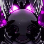 black_body bokeh depth_of_field female glowing glowing_eyes machine mask not_furry solo datfurrydude five_nights_at_freddy's five_nights_at_freddy's_2 five_nights_at_freddy's_4 scottgames marionette_(fnaf) nightmarionne_(fnaf) animatronic humanoid robot 1:1 2016