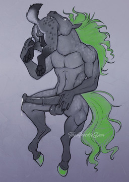 animal_genitalia animal_penis anthro anus big_penis bodily_fluids butt cum cum_drip dripping duo equine_genitalia equine_penis erection genital_fluids genitals male male/male male_pred male_prey muscular muscular_male nude oral_vore penis vore thefreckleden celtic_mythology european_mythology mythology equid equine horse kelpie mammal mythological_creature mythological_equine hi_res
