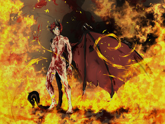 benthil blood blood_on_face bodily_fluids female fire gore hell inferno membrane_(anatomy) membranous_wings solo tail wings kyokj mythology fire_(kyokj) animal_humanoid dragon dragon_humanoid humanoid mythological_creature mythological_scalie scalie 4:3 absurd_res hi_res