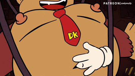 advertisement anthro bdsm belly bondage bottomwear bound breasts clothing disembodied_hand ghost_hand male navel overweight solo tickling codywulfy_(artist) donkey_kong_(series) donkey_kong_bananza nintendo donkey_kong_(character) animal_humanoid ape gorilla haplorhine humanoid mammal mammal_humanoid monkey primate primate_humanoid 16:9 animated better_version_at_paywall hi_res short_playtime sound video widescreen