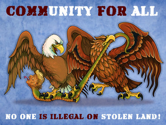 ambiguous_gender beak biped black_claws blonde_hair brown_body brown_feathers claws feathers feral green_body green_scales group hair male politics scales text tongue tongue_out trio white_body white_feathers yellow_beak yellow_body yellow_scales sharkyshon2 donald_trump accipitrid accipitriform avian bald_eagle bird eagle golden_eagle reptile scalie sea_eagle snake true_eagle 2025 english_text hi_res