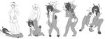 anthro areola biped black_hair black_markings blush bodily_fluids bottomwear breast_fondling breast_play breasts bulge clothed clothing confusion countershade_face countershade_legs countershade_neck countershade_tail countershade_torso countershading female female_anthro fingering fingering_self fingers fondling fur gender_transformation genital_fluids genitals grey_body hair hand_on_breast hand_on_own_breast hands_on_hips heart_symbol holding_object hooves human_to_anthro lying male male_human markings masturbation motion_lines mtf_transformation muffled multicolored_body navel nipples nude on_back pussy self_fondle simple_background smile solo species_transformation spread_legs spreading standing suit_transformation sweat tail tail_markings text topless transformation transformation_sequence trapped_in_clothing underwear underwear_only vaginal vaginal_fingering vaginal_fluids vaginal_masturbation white_background white_body white_countershading white_fur zipper mxl animate_inanimate deer human living_clothing mammal 2012 english_text monochrome sequence