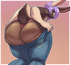 anthro big_butt butt clothed clothing girly huge_butt lagomorph lavenderpandy leporid male mammal rabbit solo standing text thick_thighs topless underwear url
Rating: Questionable
Score: 16
User: Cat-in-Flight
Date: May 19, 2019 anthro big_butt butt clothed clothing girly huge_butt lagomorph lavenderpandy leporid male mammal rabbit solo standing text thick_thighs topless underwear url
Rating: Questionable
Score: 16
User: Cat-in-Flight
Date: May 19, 2019