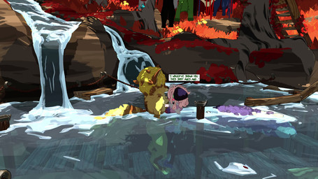 anthro bathing breasts duo female floppy_ears flowing_water fluffy fluffy_tail forest fur grey_body grey_fur hair lifting_partner male male/female markings mismatched_nipples nipples pink_hair pink_nipples pink_nose plant pond red_nipples size_difference speech_bubble spots spotted_body spotted_fur tail tree yellow_body yellow_fur yvem eley_(yvem) fay_(yvem) canid canine canis domestic_cat domestic_dog felid feline felis mammal 16:9 3d_(artwork) 3d_animation animated digital_media_(artwork) hi_res no_sound short_playtime video widescreen
