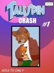 anthro bear comic disney duo english_text fbz female hi_res kit_cloudkicker male mammal rebecca_cunningham talespin text