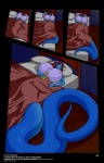 apode bed big_breasts blizzard_entertainment blue_body blue_eyes blue_horn blue_skin breasts comic draconcopode draenei english_text female furniture hair hi_res horn huge_breasts humanoid humanoid_pointy_ears hyper hyper_breasts lamia legless living_tail nipples reptile scalie serpentine snake snake_tail split_form tail text transformation unusual_anatomy unusual_tail warcraft zoemian