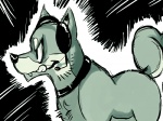 ambiguous_gender collar fangs feral licking licking_lips licking_own_lips self_lick smile solo tail teeth tongue tongue_out yowulf konami silent_hill mira_(silent_hill) canid canine canis domestic_dog mammal shiba_inu spitz 4:3