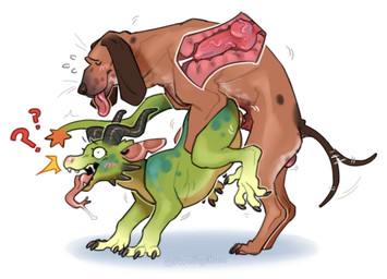 all_fours animal_genitalia animal_penis balls blush blush_lines bodily_fluids brown_body canine_genitalia canine_penis cervix claws cum cum_in_uterus cum_inside doggystyle duo ejaculation erection excited_expression eyes_closed female female_penetrated feral feral_on_feral feral_penetrated feral_penetrating feral_penetrating_feral floppy_ears from_behind_position genital_fluids genitals green_body horn internal internal_vaginal interspecies knot knot_root knotted_penis knotting larger_male long_ears male male/female male_penetrating male_penetrating_female mating_grip motion_lines open_mouth penetration penile penile_penetration penis raised_leg saliva saliva_on_tongue saliva_string scales sex sheath shocked simple_background size_difference smaller_female smaller_penetrated surprise_sex surprised tail tail_motion tailwag tongue tongue_out uterus vaginal vaginal_knotting vaginal_penetration wide_eyed x-ray_view fernsigillum mythology canid canine canis domestic_dog dragon mammal mythological_creature mythological_scalie scalie colored hi_res