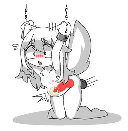 animal_genitalia animal_penis anthro balls bdsm belly belly_inflation black_eyes blush bodily_fluids bondage bound breasts canine_genitalia canine_penis chain chained chibi cum cum_in_uterus cum_in_vagina cum_inflation cum_inside disembodied_penis duo ejaculation erection female female_penetrated fluffy fluffy_tail forced genital_fluids genitals hair inflation internal kemono kneeling knotting long_hair male male/female male_penetrating male_penetrating_female neck_tuft nipples nude penetration penis rape sex simple_background small_breasts solo_focus sweat tail tears tongue tongue_out translucent translucent_body tuft uterus vein veiny_penis white_background white_body white_hair potatobud3 canid canine canis mammal wolf 2021