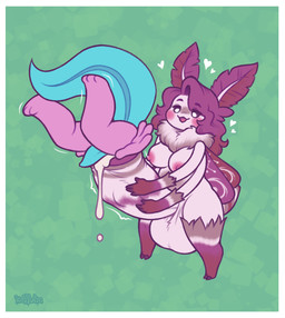 4_arms animal_genitalia antennae_(anatomy) anthro areola balls big_balls big_penis black_sclera blush bodily_fluids body_in_urethra border breasts cock_vore cum duo genital_fluids genitals gynomorph hair heart_symbol huge_balls huge_penis humanoid_genitalia humanoid_penis hyper hyper_genitalia hyper_penis intersex intersex/intersex long_hair multi_arm multi_limb neck_tuft nipples non-mammal_balls non-mammal_nipples partially_inside penile penis pink_body tapering_penis tuft vore white_border wings keffotin lotti_(unowo) sedosa_(unowo) amphibian aquatic arthropod axolotl insect lepidopteran mole_salamander moth salamander 2022 comic digital_media_(artwork) hi_res signature trans_(lore) trans_woman_(lore)