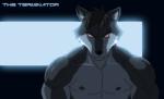 anthro biceps cybernetics glowing glowing_eyes looking_at_viewer machine male muscular muscular_anthro muscular_male pecs red_eyes solo xxsparcoxx terminator_(franchise) android canid canine canis cyborg mammal robot t-800_series_(terminator) terminators_(terminator) wolf 2016